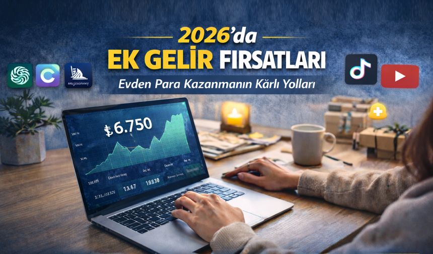 2026’da Evden Yapılabilecek En Karlı Ek Gelir Fırsatları